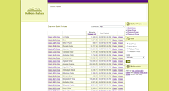 Desktop Screenshot of bullion-rates.com